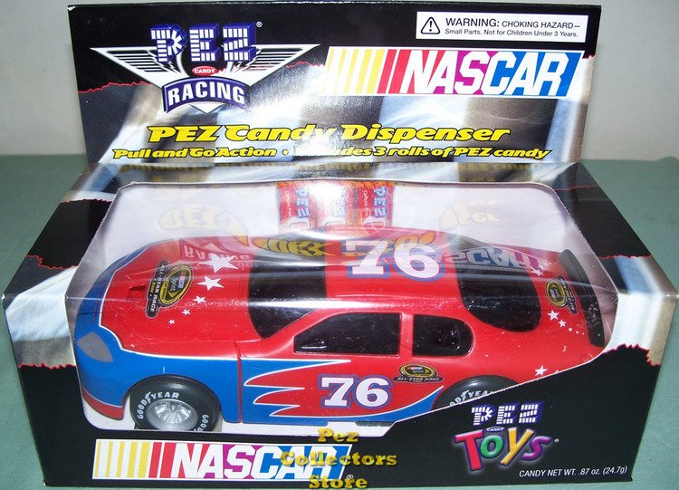 (image for) Sprint Cup Series All Star Race Pull n Go Action Car Pez - Click Image to Close