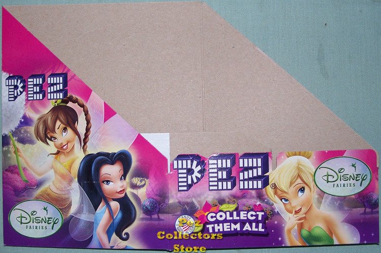 (image for) Disney Fairies Pez Counter Display 12 ct Box - Click Image to Close