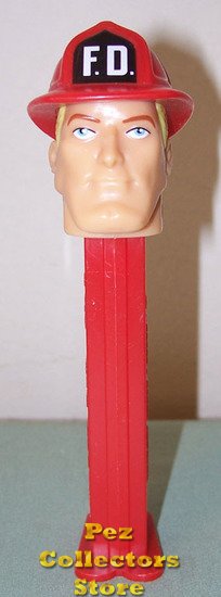 (image for) Firefighter 9-11 Emergency Hero Pez Loose! - Click Image to Close