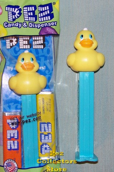 (image for) Rubber Ducky Pez from the 2009 Easter Series MIB - Click Image to Close