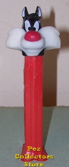 (image for) Sylvester C on Red Stem Warner Bros Looney Tunes Pez Loose - Click Image to Close
