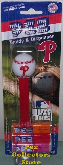 (image for) 2009 Philadelphia Phillies Major League Baseball Pez MOC - Click Image to Close