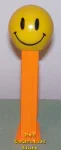(image for) Walmart Smiley Funky Face Pez on Orange Stem