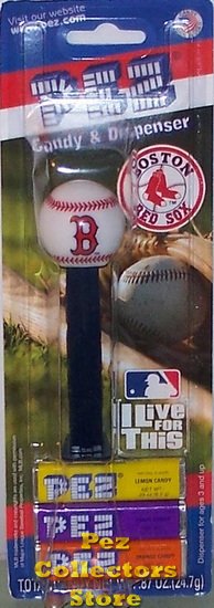 (image for) 2009 Boston Red Sox Major League Baseball Pez MOC - Click Image to Close