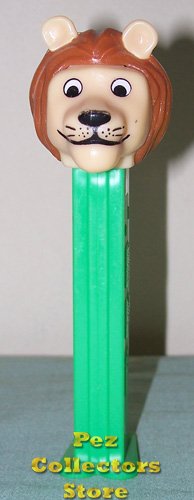 (image for) Misfit David Lion Kooky Zoo Pez on Green Stem Loose - Click Image to Close