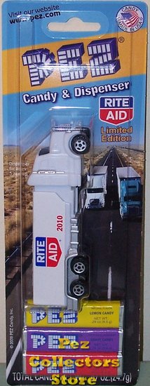(image for) Rite Aid Hauler Truck Rig Promotional Pez - Click Image to Close