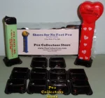 (image for) 10 Wide Black PCS Shoes for Pez - One Size Fits All