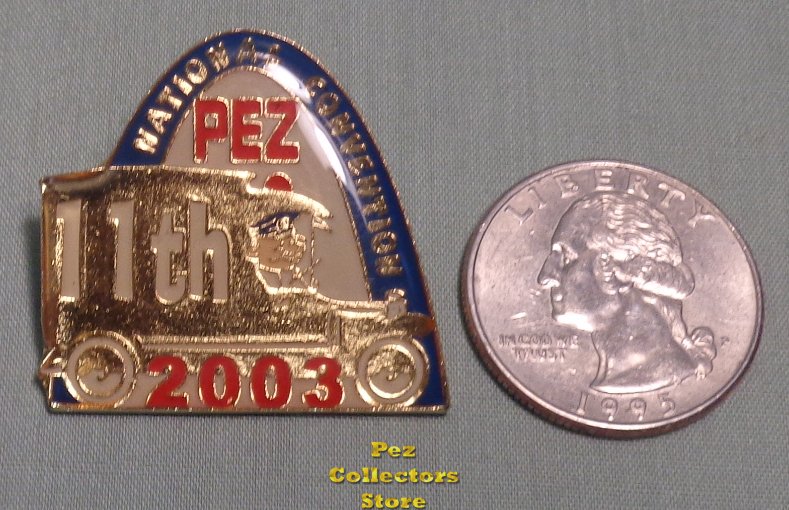 (image for) 2003 St. Louis 11th ANPC Paddy Wagon Pez Lapel Pin - Click Image to Close