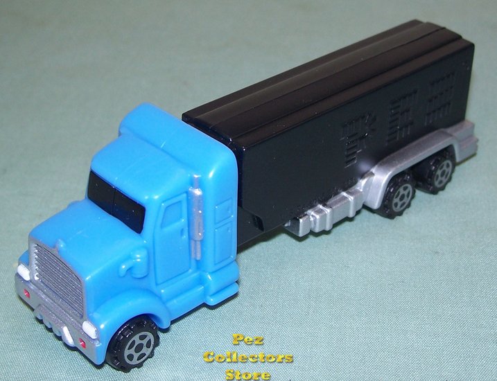 (image for) 2010 European Pez Power Truck Rig Short Stack Blue on Black - Click Image to Close
