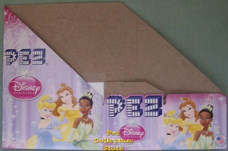 (image for) Disney Princess 2011 Pez Counter Display 12 count Box - Click Image to Close