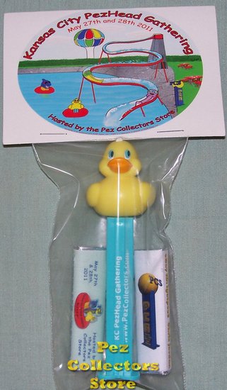 (image for) 2011 KC PezHead Gathering Ducky Dispenser - Click Image to Close