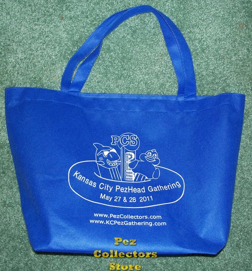 (image for) 2011 KC PezHead Gathering Tote Bag - Click Image to Close
