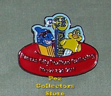 (image for) 2011 KC PezHead Gathering Registration Pin - Click Image to Close