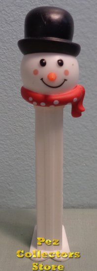 (image for) 2013 Small Head Snowman with Derby Hat Pez Loose - Click Image to Close