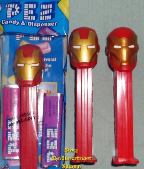 (image for) 2015 Ironman from Marvel Avengers Assemble Pez MIB - Click Image to Close