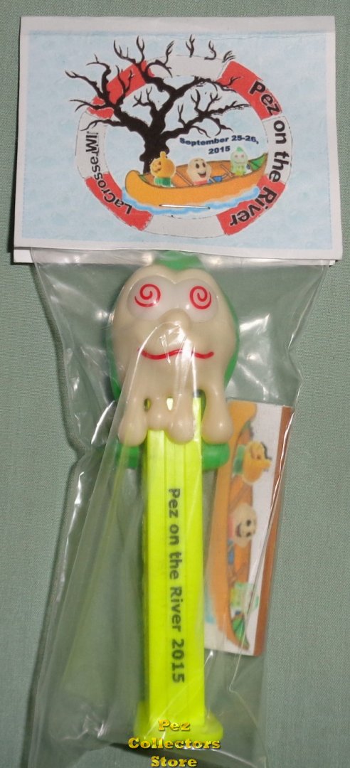 (image for) 2015 POTR Slimy Sid Pez with Header and Candy Pack - Click Image to Close