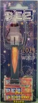 (image for) European Exclusive Ltd. Ed. 2024 New Year Crystal Space Shuttle Pez MOC