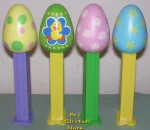 (image for) 2013 set of 4 Easter Egg Pez Loose