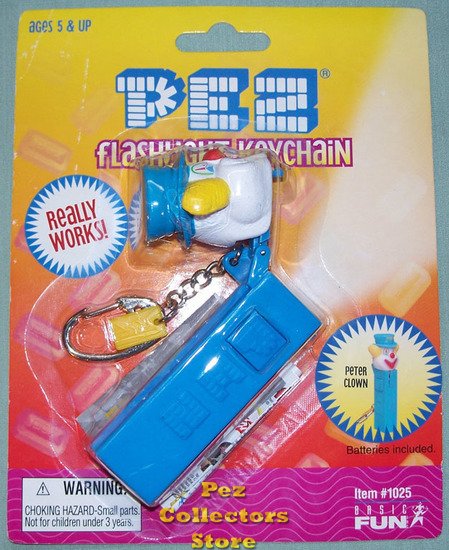 (image for) Large Peter Pez Flashlight Keychain MOC - Click Image to Close