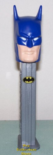 (image for) 2008 Batman Pez with Logo on Stem Loose