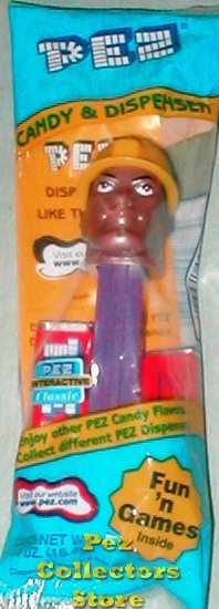(image for) Black Construction Worker AA Emergency Hero Pez MIP! - Click Image to Close