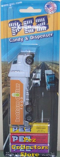 (image for) Bottom Dollar Food Hauler Truck Rig Promotional Pez - Click Image to Close