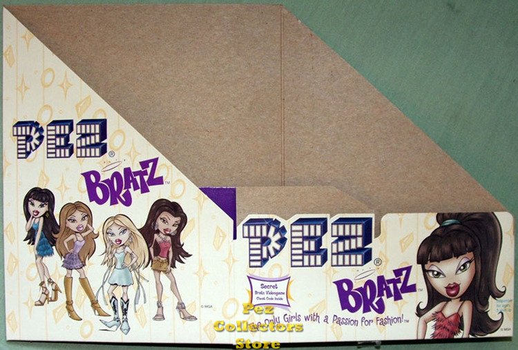 (image for) Bratz Pez Counter Display 12 count Box - Click Image to Close