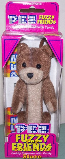(image for) Teddy Friends Series Buddy Bear Plush Pez - Click Image to Close