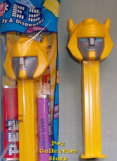 (image for) Bumblebee Transformers Pez MIB - Click Image to Close