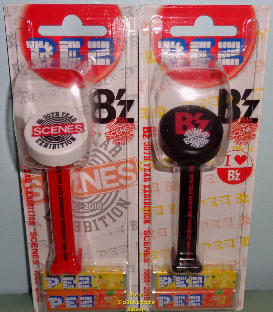 (image for) 30th Year B'z Scenes Exhibition Pez Black and Red Stems MOC - Click Image to Close