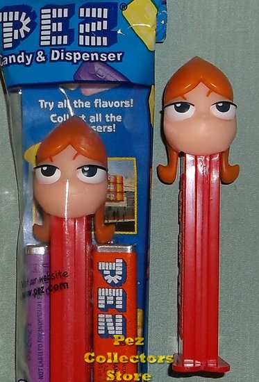 (image for) Candace Pez Dispenser MIB from Phineas and Ferb assortment MIB - Click Image to Close
