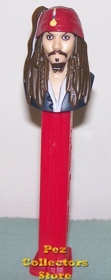 (image for) Captain Jack Sparrow Pirates of the Caribbean Pez Loose