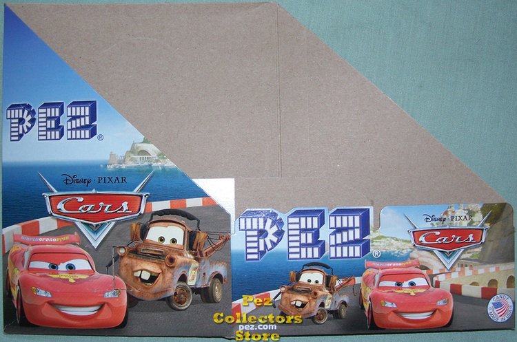 (image for) Disney Pixar Cars 2 Pez Counter Display 12 count Box - Click Image to Close