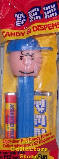 (image for) Charlie Brown A Series 1 Peanuts Pez MIB - Click Image to Close