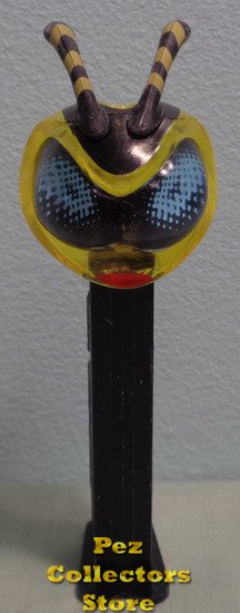 (image for) Kids Connection Colored Crystal Bugz Pez Big Bee on Black Loose - Click Image to Close