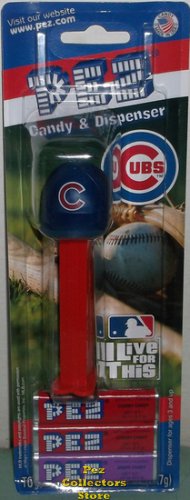 (image for) Chicago Cubs MLB Baseball Cap Pez MOC