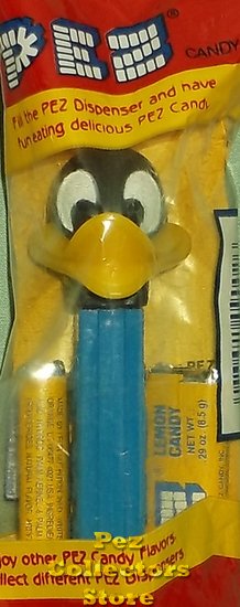 (image for) Daffy Duck B Pez Solid Beak Stencil Eyes MIB - Click Image to Close