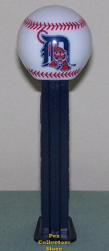 (image for) 2009 Detroit Tigers with Tiger Major League Baseball Pez Loose