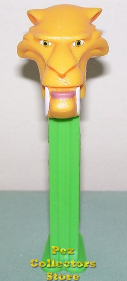 (image for) Diego the Saber Tooth Tiger on Green from Ice Age 2 Pez Loose - Click Image to Close