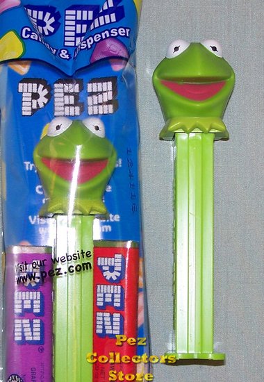 (image for) Disney Muppets Kermit Pez MIB - Click Image to Close