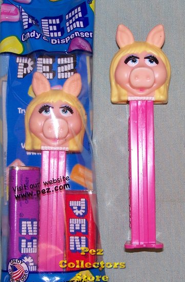 (image for) Disney Muppets Miss Piggy Pez MIB - Click Image to Close