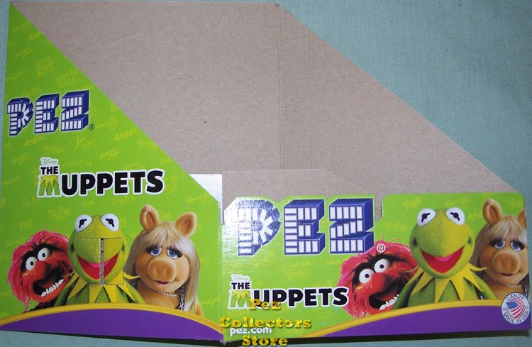 (image for) Disney Muppets Pez Counter Display 12 count Box - Click Image to Close