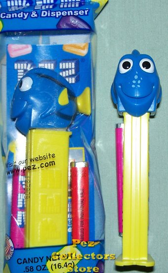 (image for) Dory Pez from Disney Finding Nemo Black Eyes MIB - Click Image to Close