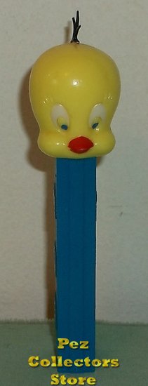 (image for) Tweety A Plastic Eyes long Feather 3.9 No Feet Pez - Click Image to Close