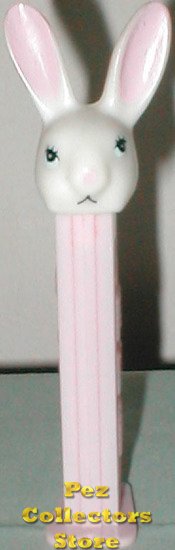 (image for) Easter Bunny D Pez - White Head Long thin ears - Click Image to Close