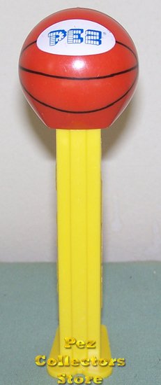 (image for) Euro Sports Pez Basketball with PEZ logo - Click Image to Close