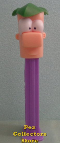 (image for) Ferb Fletcher Pez Dispenser from Phineas and Ferb Loose - Click Image to Close