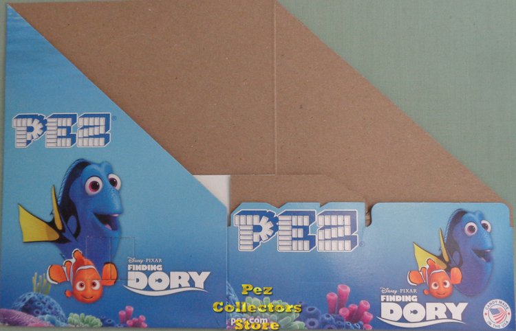 (image for) Finding Dory 2016 Disney Pez Counter Display 12 count Box - Click Image to Close