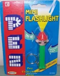 (image for) Mini Fireman Pez Pal Pez Flashlight Keychain Mint on Card