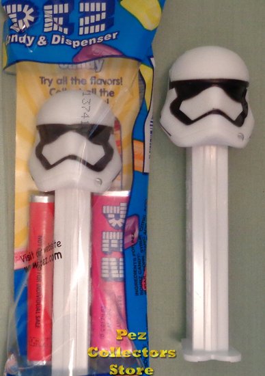 (image for) First Order Stormtrooper Star Wars The Force Awakens Pez MIB - Click Image to Close